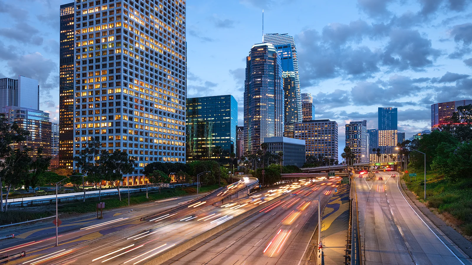 Other timelapse shots of Downtown Los Angeles from this trip
